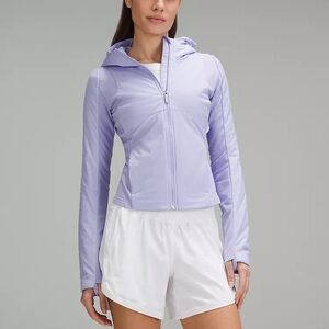 Lululemon Push Your Pace Jacket-Lilac Smoke-size 10-warm-NWT
